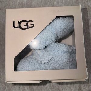 UGG Baby Cozy Blue Slippers